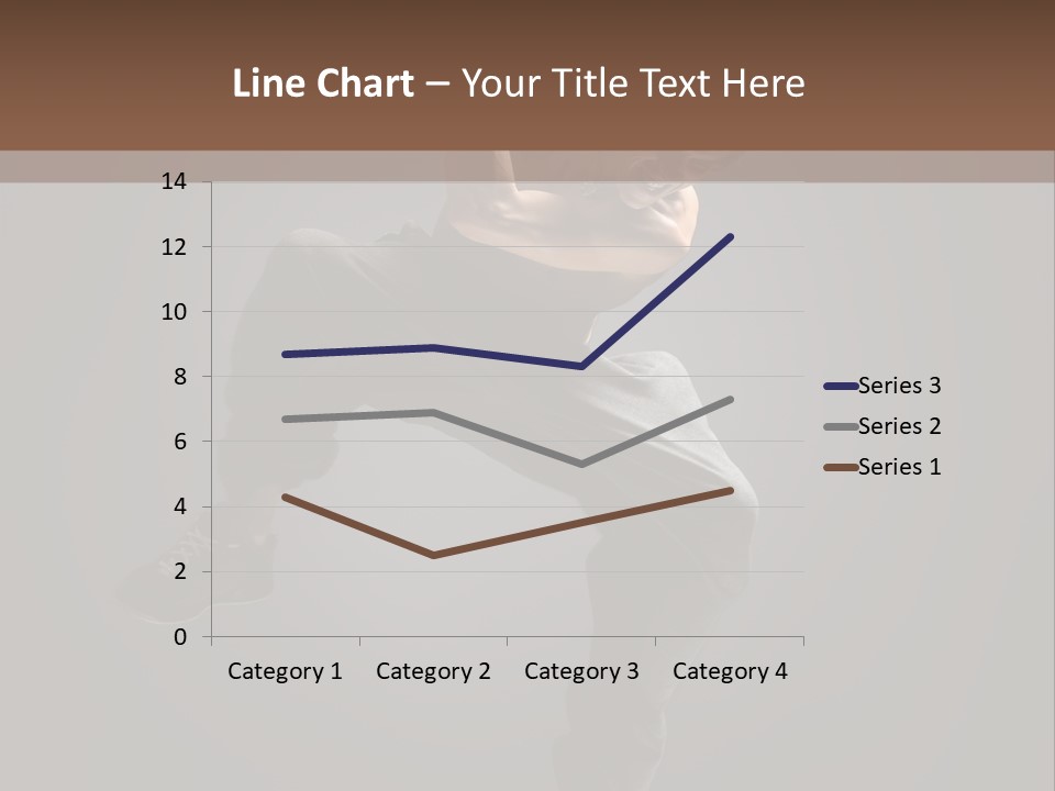 Dancer Active Vertical PowerPoint Template