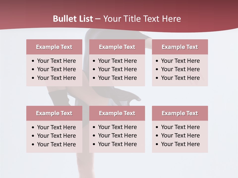 Pose Style Sporty PowerPoint Template