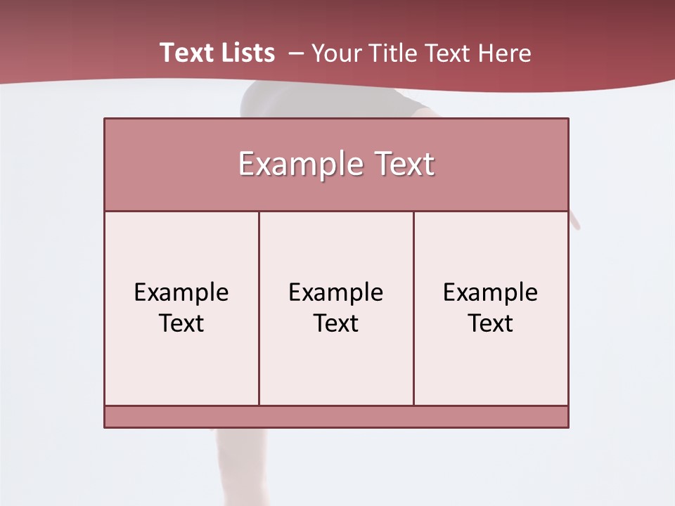 Pose Style Sporty PowerPoint Template