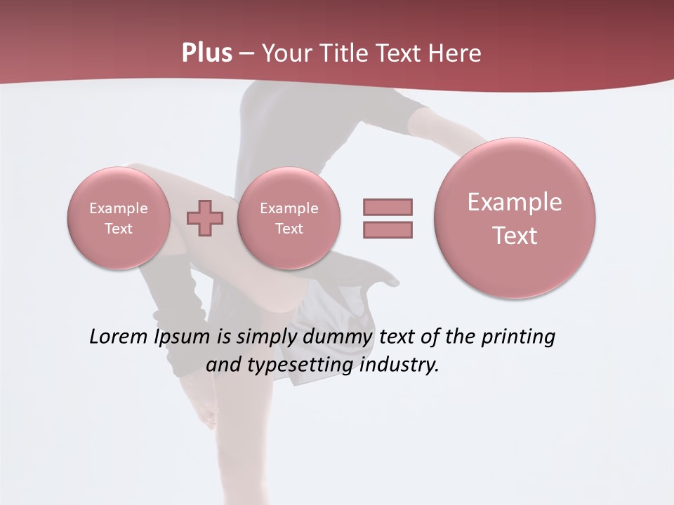 Pose Style Sporty PowerPoint Template