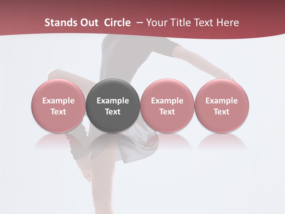 Pose Style Sporty PowerPoint Template