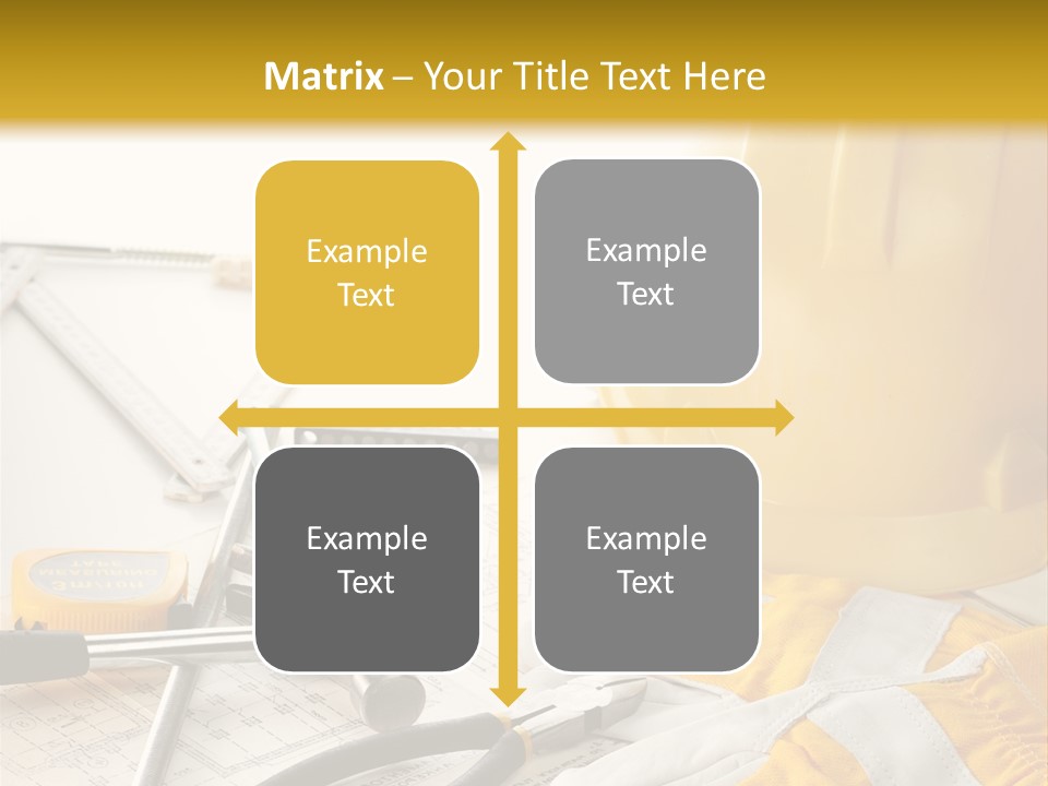 Technology House Engineer PowerPoint Template