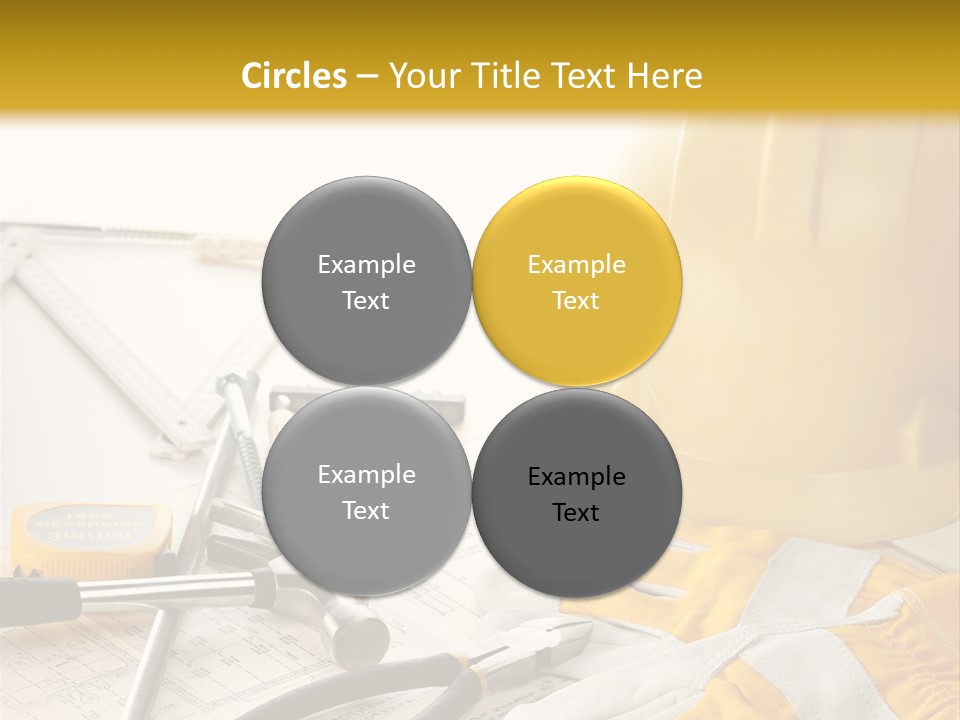 Technology House Engineer PowerPoint Template