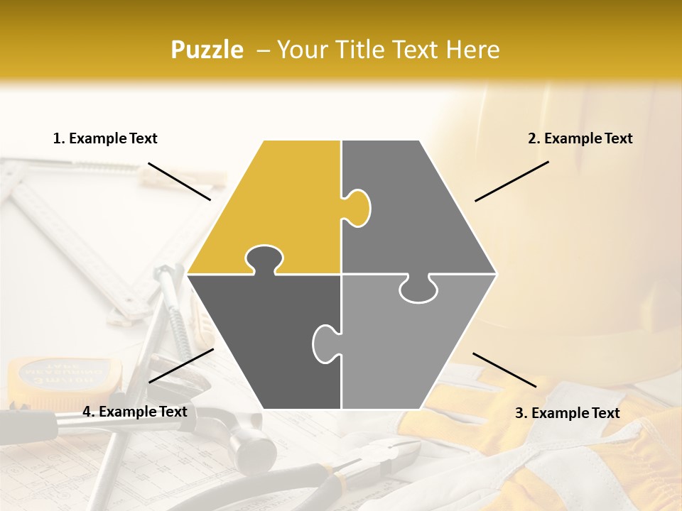 Technology House Engineer PowerPoint Template