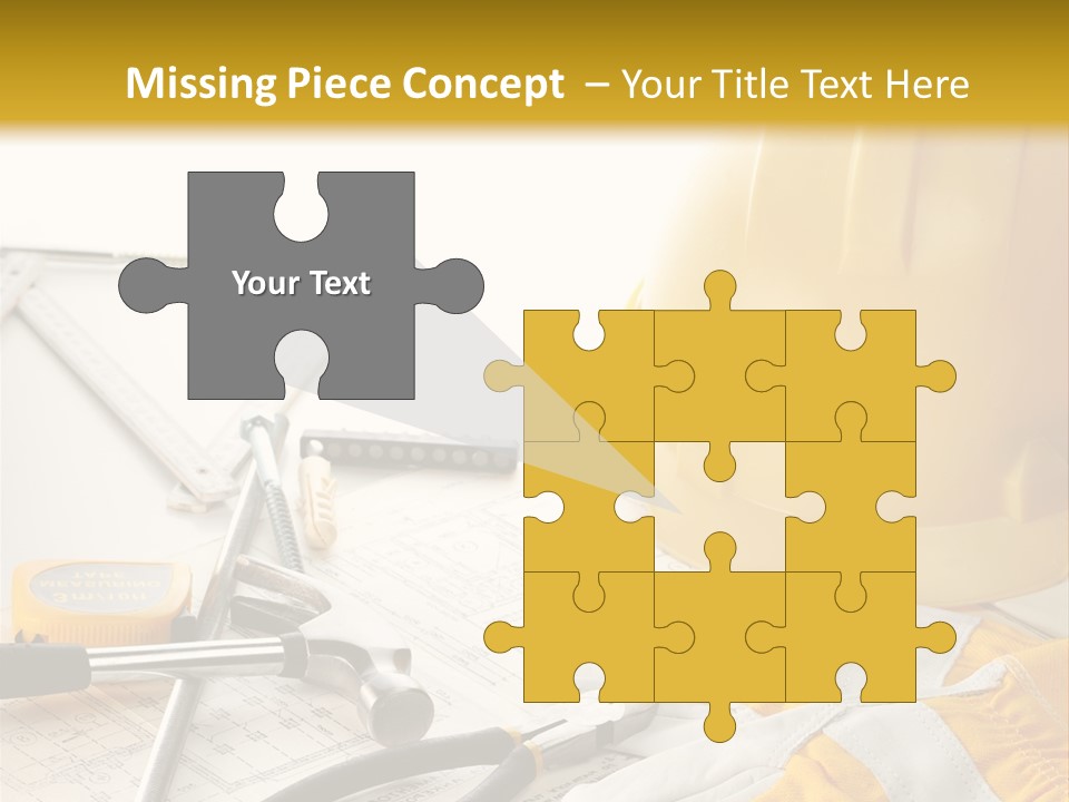 Technology House Engineer PowerPoint Template