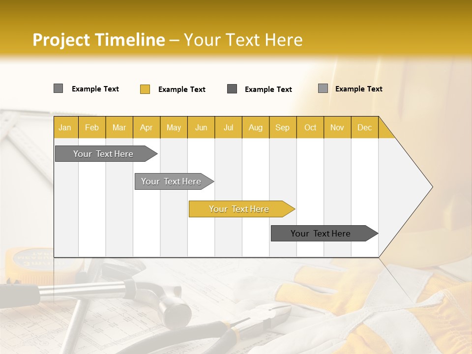Technology House Engineer PowerPoint Template