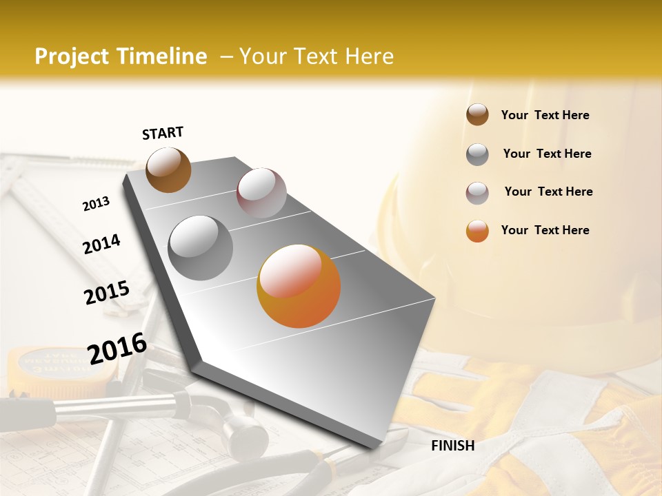 Technology House Engineer PowerPoint Template