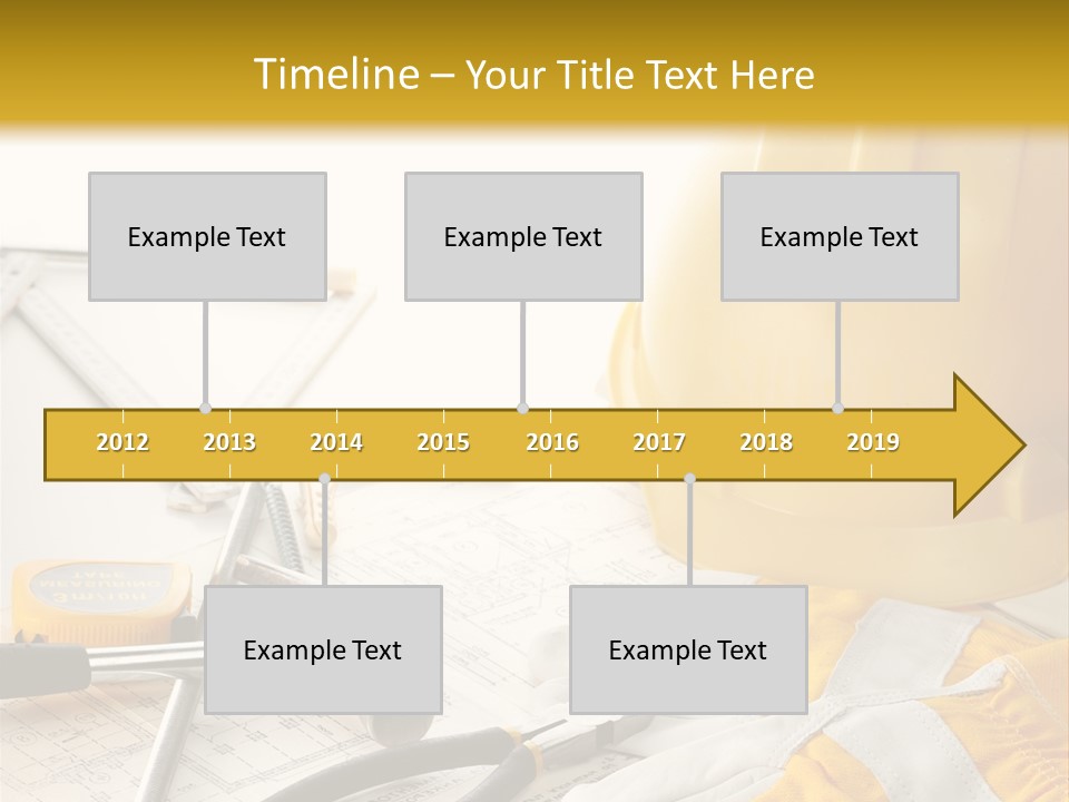 Technology House Engineer PowerPoint Template