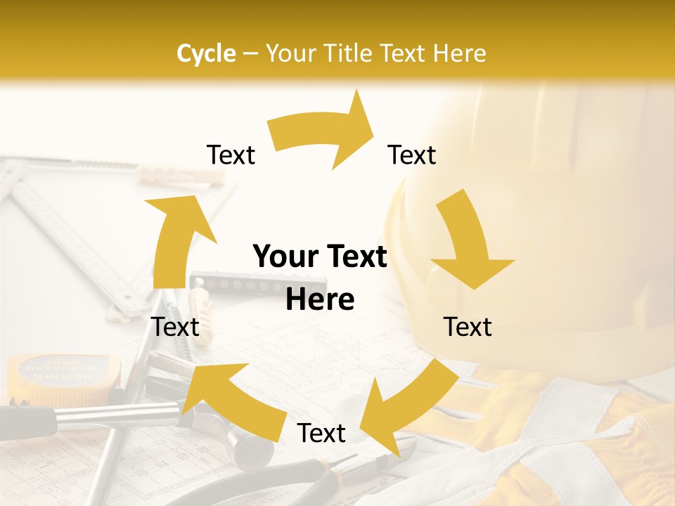 Technology House Engineer PowerPoint Template