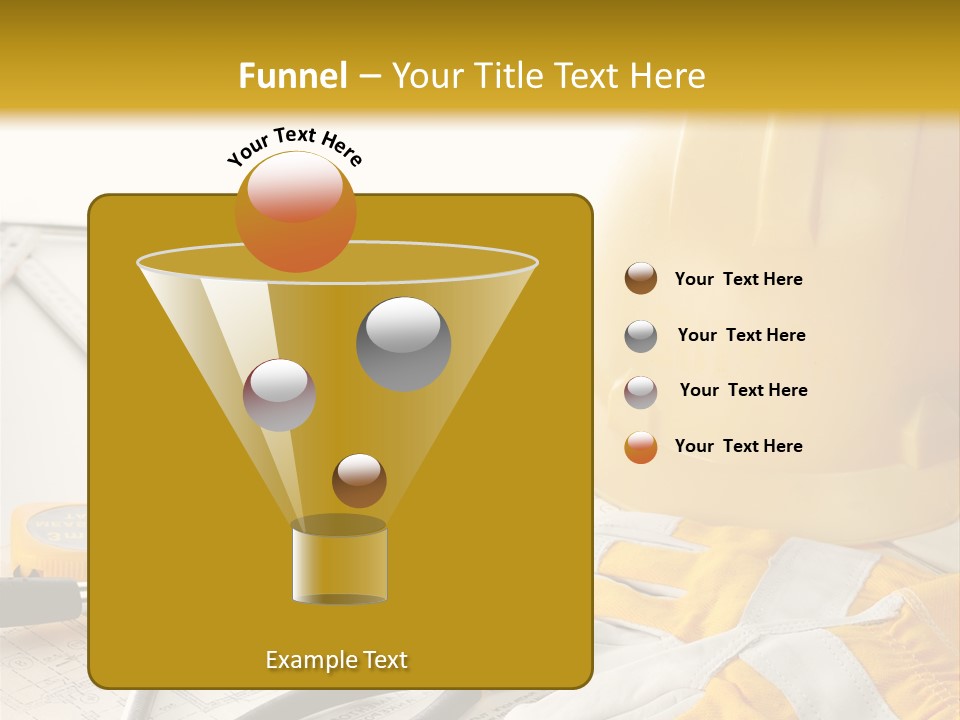 Technology House Engineer PowerPoint Template