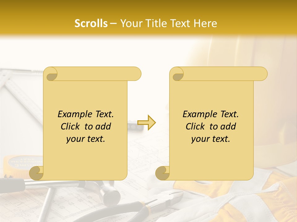 Technology House Engineer PowerPoint Template