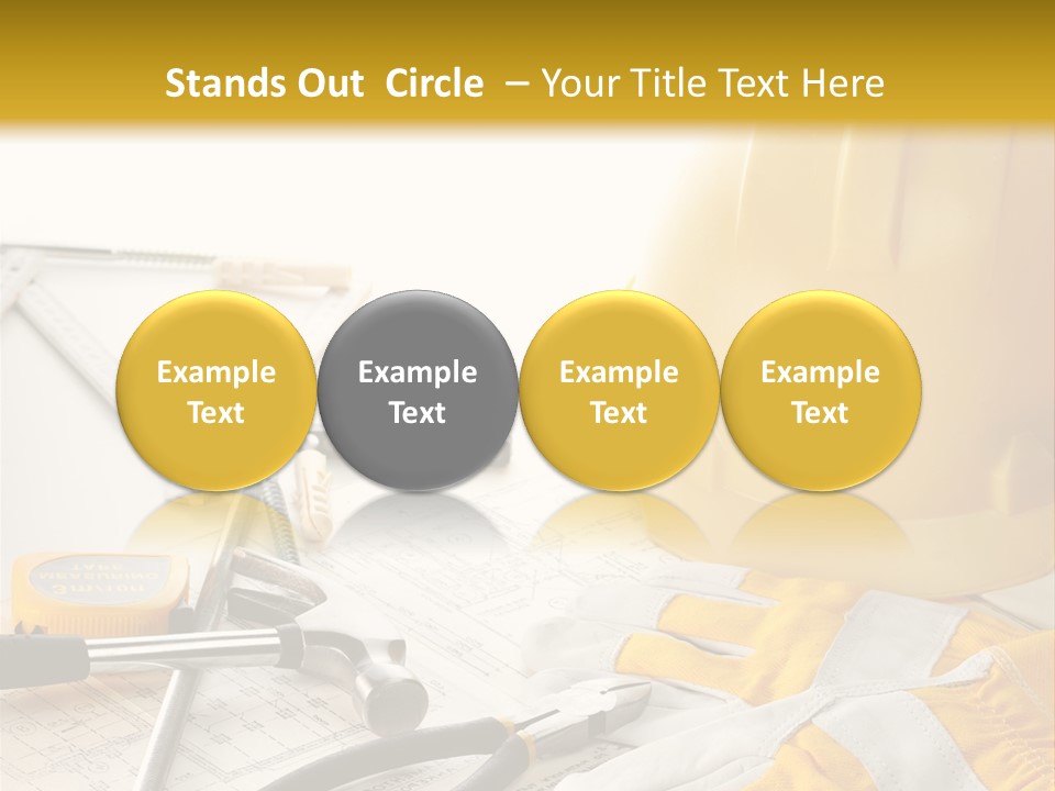 Technology House Engineer PowerPoint Template