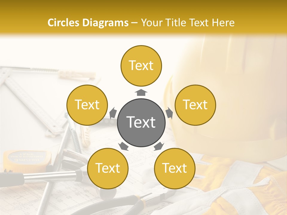 Technology House Engineer PowerPoint Template