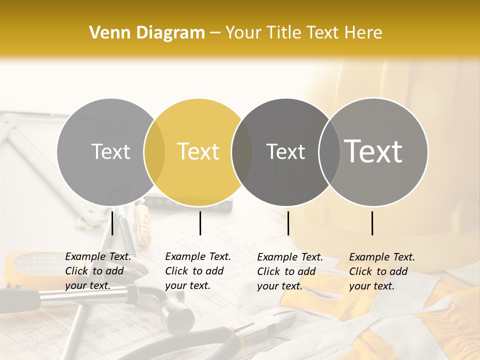 Technology House Engineer PowerPoint Template