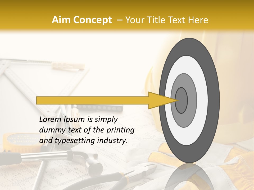 Technology House Engineer PowerPoint Template