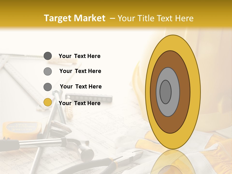 Technology House Engineer PowerPoint Template
