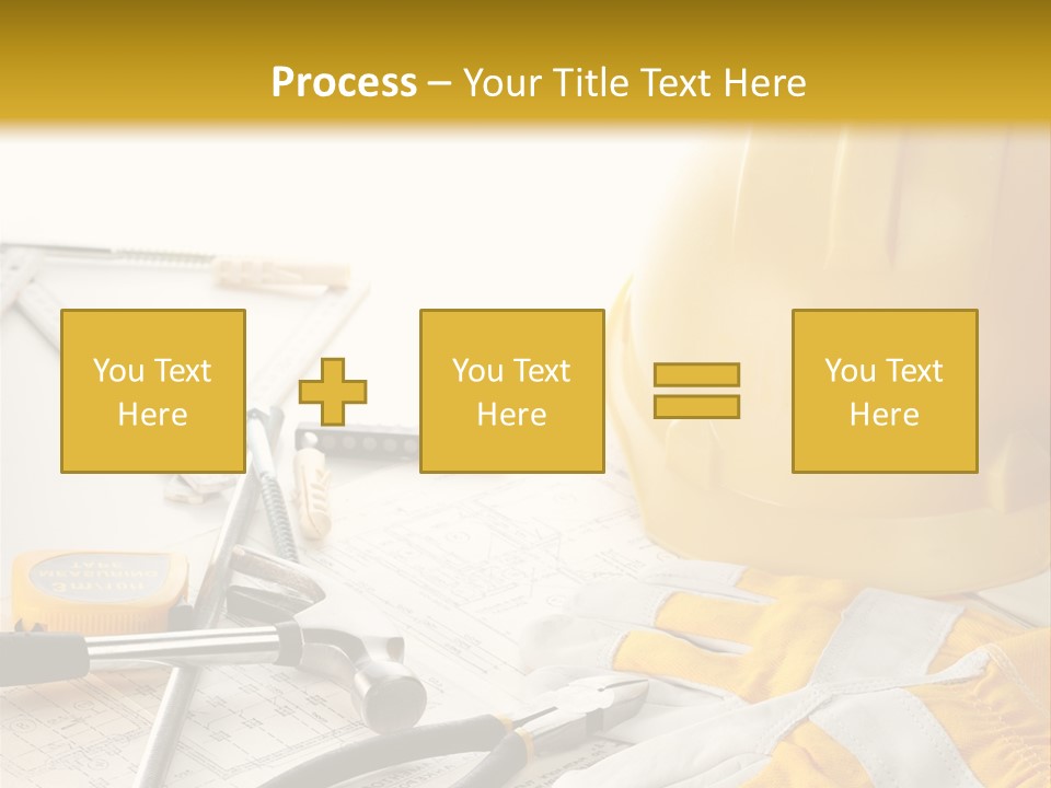 Technology House Engineer PowerPoint Template
