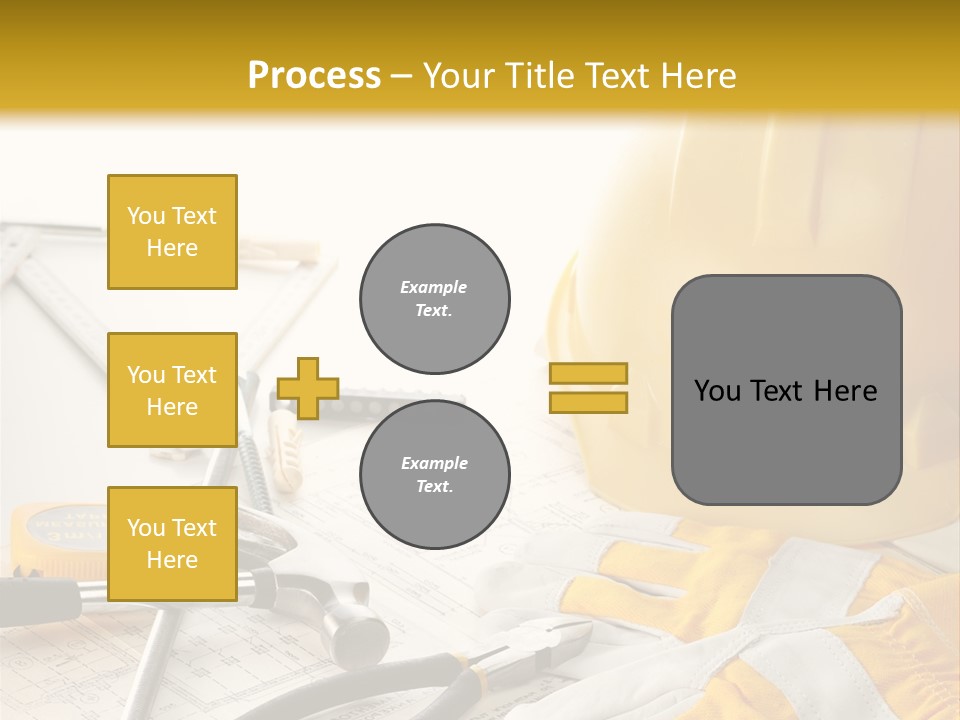 Technology House Engineer PowerPoint Template