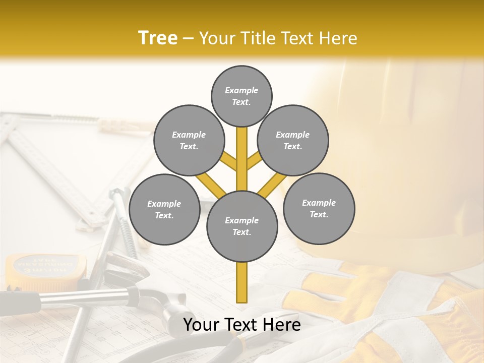 Technology House Engineer PowerPoint Template