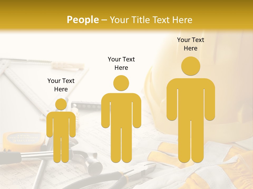 Technology House Engineer PowerPoint Template