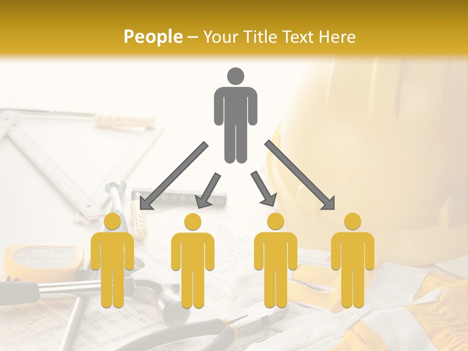 Technology House Engineer PowerPoint Template