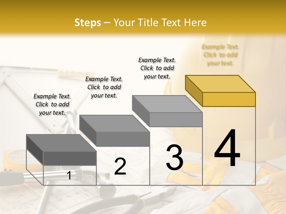 Technology House Engineer PowerPoint Template