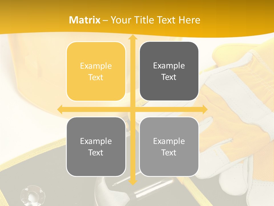 Tape Safety Tool PowerPoint Template