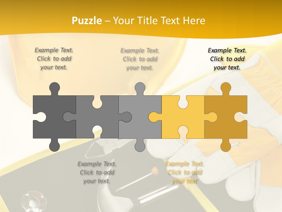 Tape Safety Tool PowerPoint Template