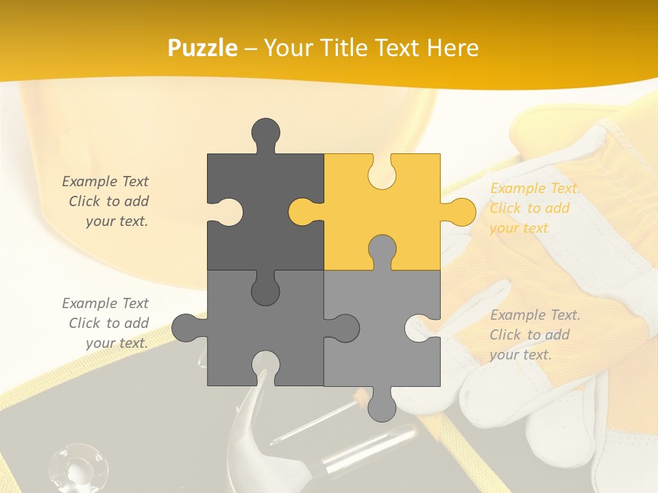 Tape Safety Tool PowerPoint Template