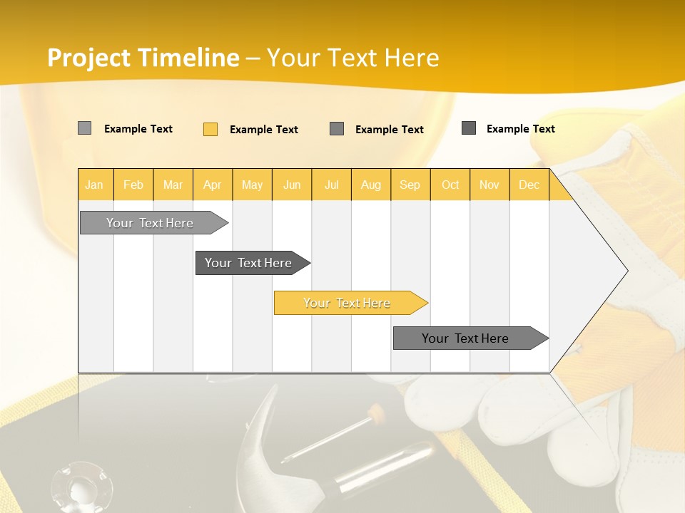 Tape Safety Tool PowerPoint Template