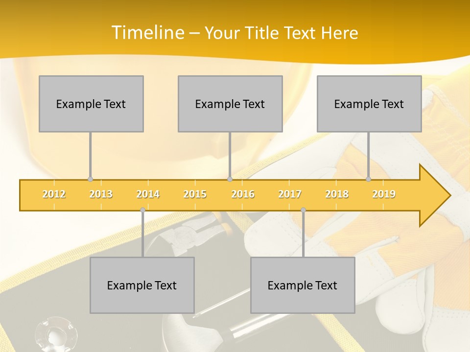 Tape Safety Tool PowerPoint Template