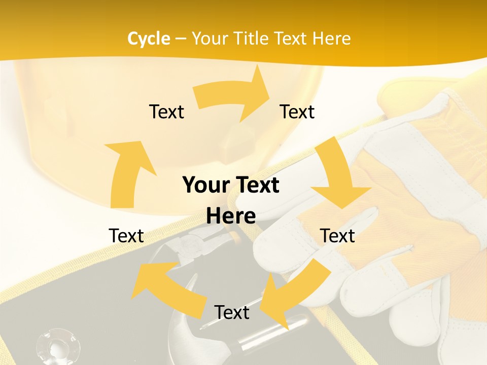 Tape Safety Tool PowerPoint Template
