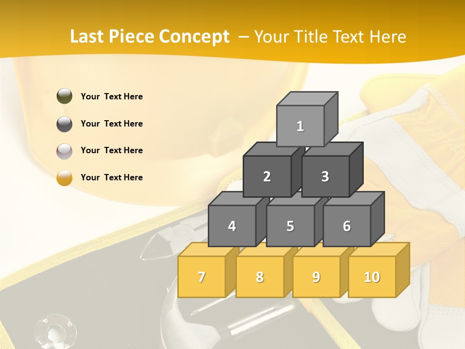 Tape Safety Tool PowerPoint Template