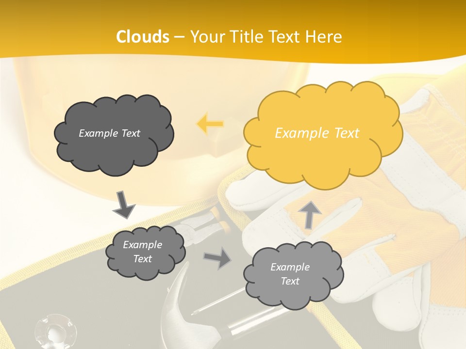 Tape Safety Tool PowerPoint Template