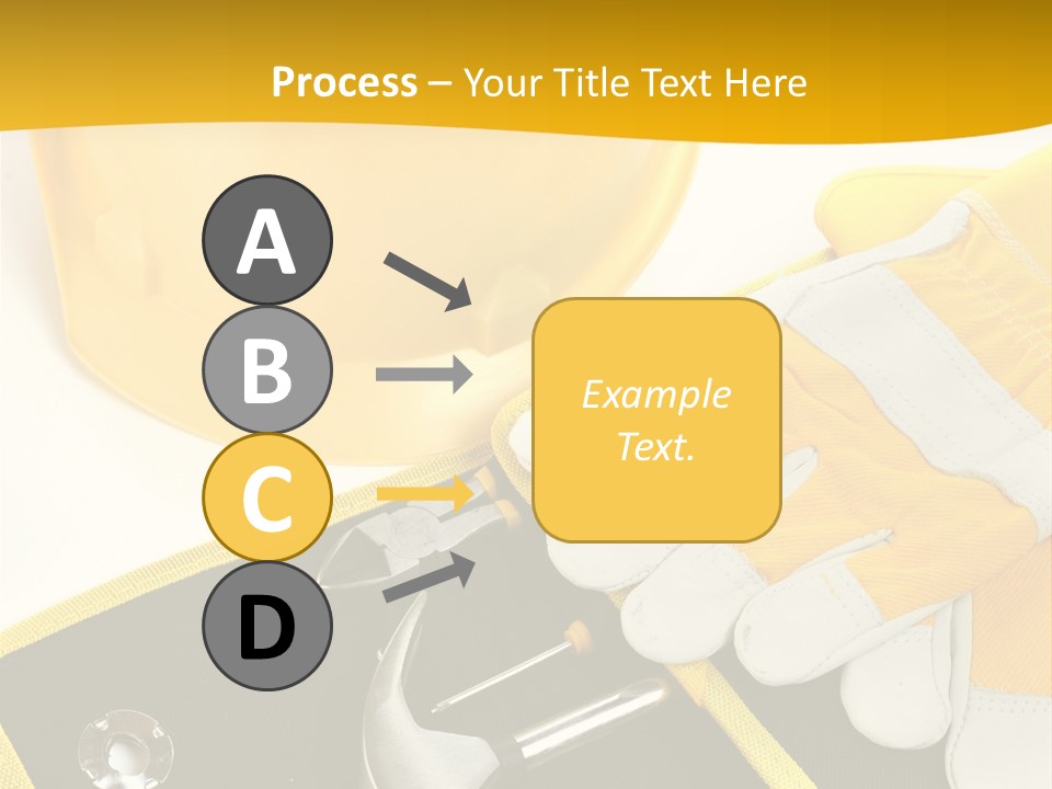 Tape Safety Tool PowerPoint Template