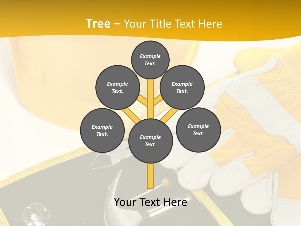 Tape Safety Tool PowerPoint Template