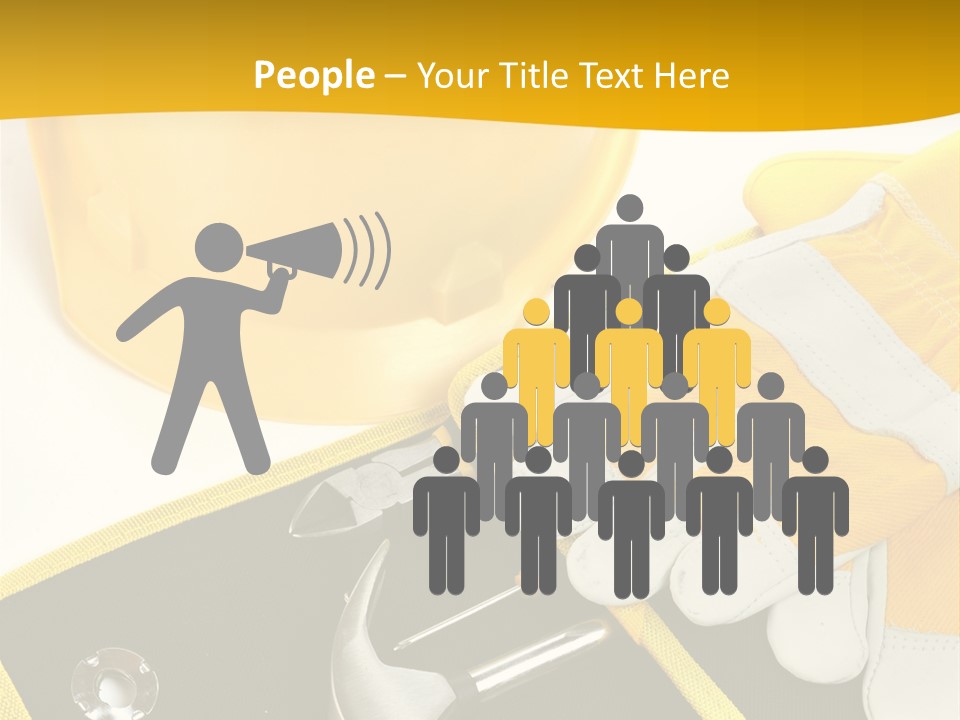 Tape Safety Tool PowerPoint Template