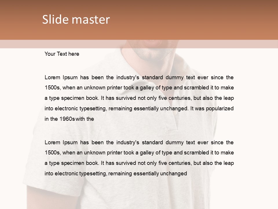 Boy Open Beautiful PowerPoint Template