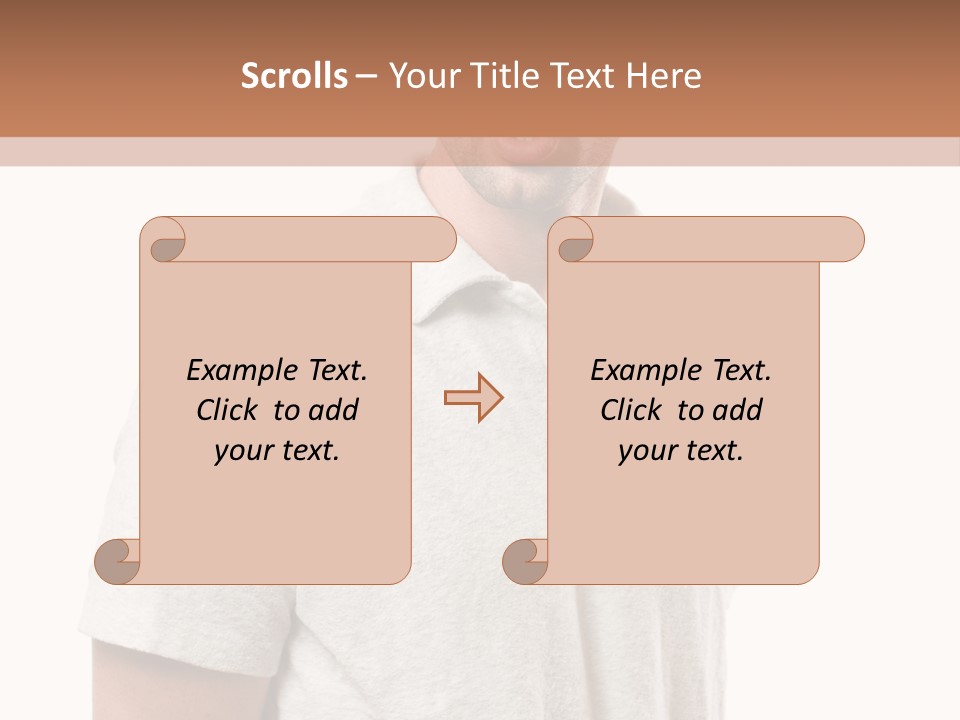 Boy Open Beautiful PowerPoint Template