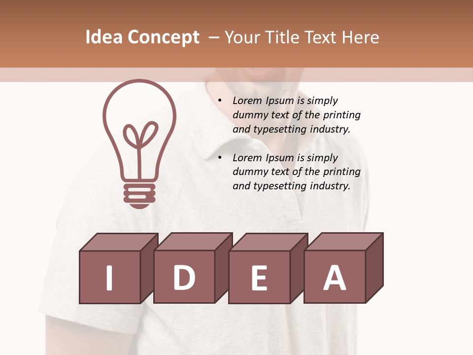 Boy Open Beautiful PowerPoint Template