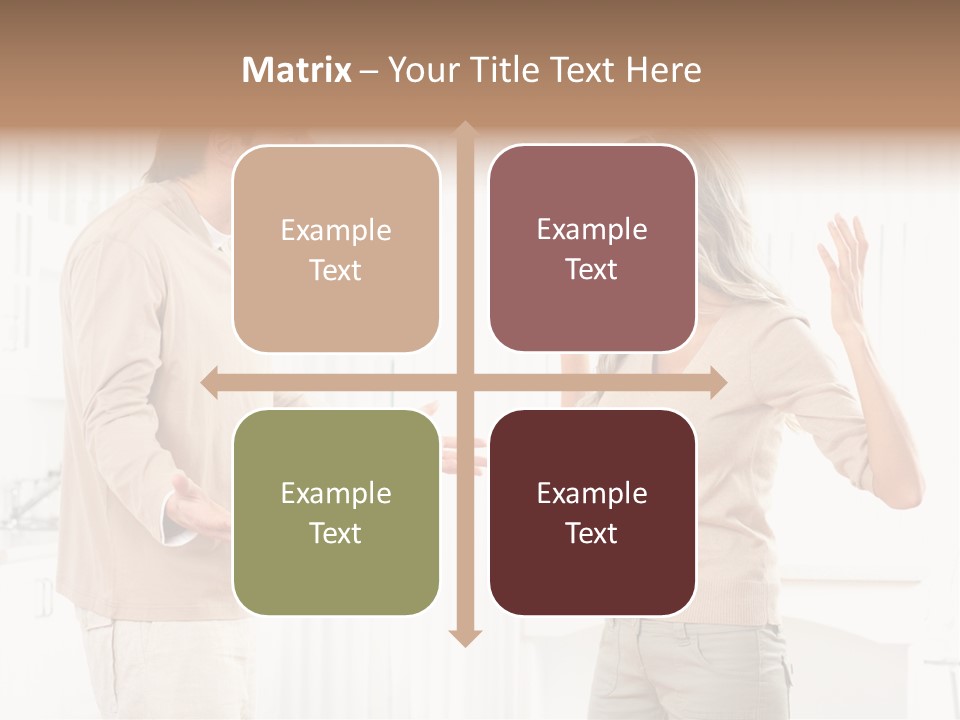 Argue White Indoor PowerPoint Template