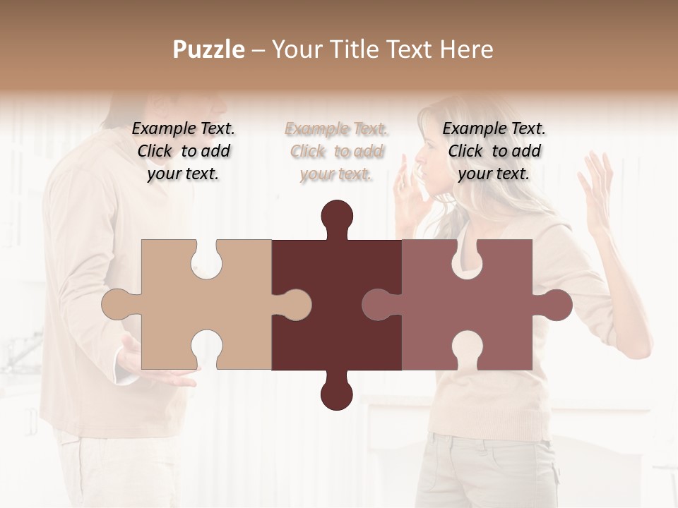 Argue White Indoor PowerPoint Template