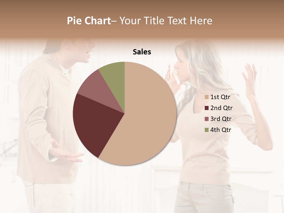 Argue White Indoor PowerPoint Template