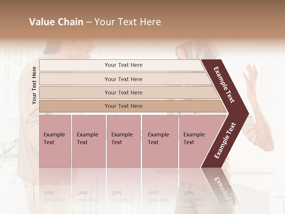 Argue White Indoor PowerPoint Template