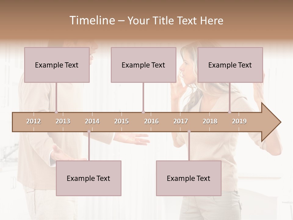 Argue White Indoor PowerPoint Template