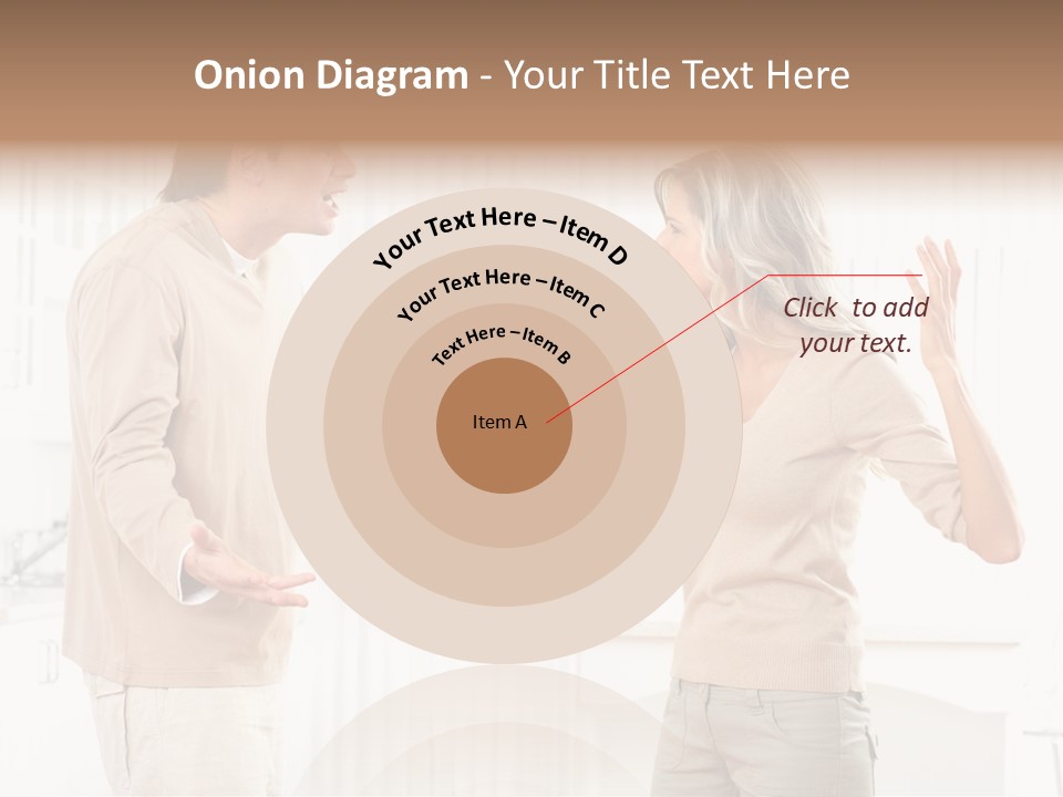 Argue White Indoor PowerPoint Template