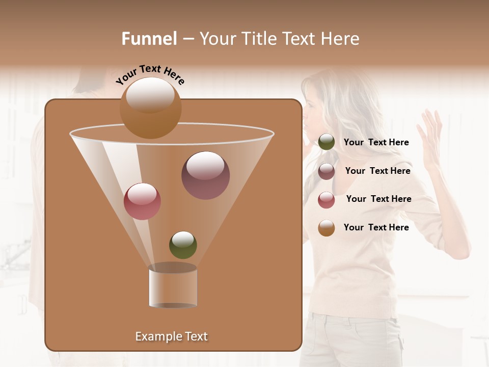 Argue White Indoor PowerPoint Template