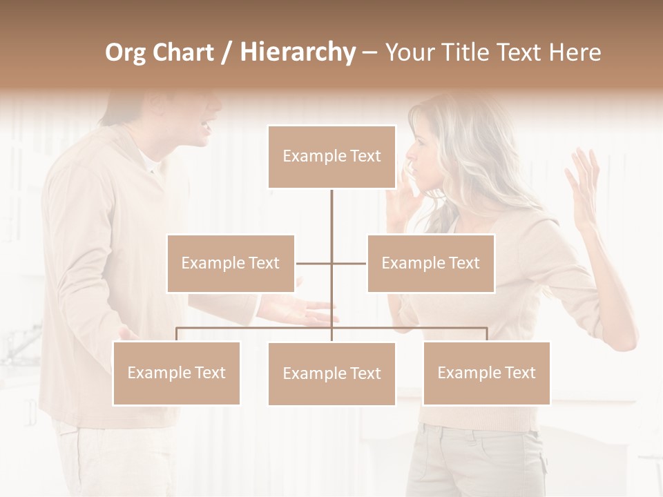 Argue White Indoor PowerPoint Template