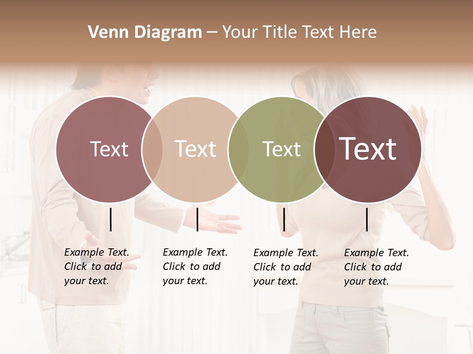 Argue White Indoor PowerPoint Template