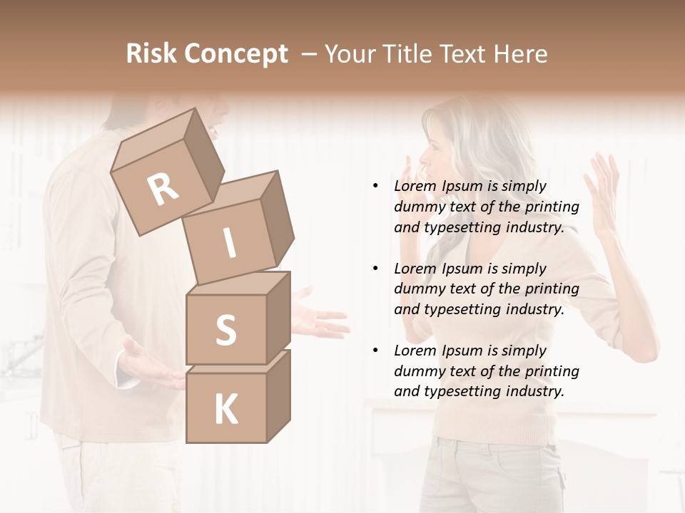 Argue White Indoor PowerPoint Template